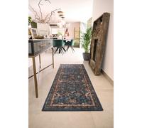 Hug Rug Eco-washable Midnight Paisley 75X220, Blue