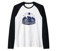 Midnight Planter Guerilla Gardening Covert Raglan Baseball Tee