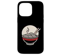Midnight Ramen Minimalist Noodle Bowl Case for iPhone 14 Pro Max