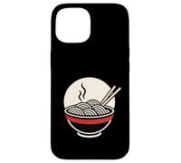Midnight Ramen Minimalist Noodle Bowl Case for iPhone 15