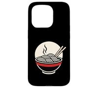 Midnight Ramen Minimalist Noodle Bowl Case for iPhone 15 Pro