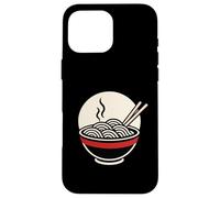 Midnight Ramen Minimalist Noodle Bowl Case for iPhone 16 Pro Max