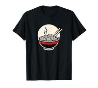Midnight Ramen Minimalist Noodle Bowl T-Shirt