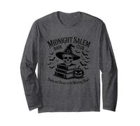 Midnight Salem Book Club Books Broom Witching Hour Long Sleeve T-Shirt