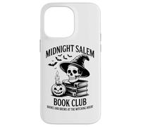 Midnight Salem Book Club Read Between The Lines Of Dark Case for iPhone 14 Pro Max