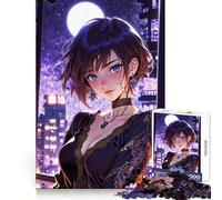 Midnight Serenade Puzzles for Adults 1000 Puzzles Brain Teaser Sharp Detail Family Pastime Art Piece (38x26cm)