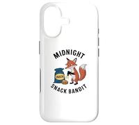 Midnight Snacks Bandit Funny Food Lover Snack Time Product Case for iPhone 17