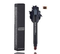 Midnight Spell Waterproof Eyeshadow Stick with Brush - Dual End with Sponge and Cream Tip, Metallic Shine, Easy to Use for All Eye Shapes