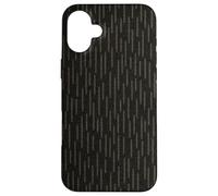 Midnight Stealth Camo East German Strichtarn Raindrop Case for iPhone 16 Plus