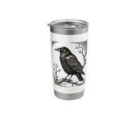 Midnight Watch The Ravens Perch Stainless Steel Insulated Tumbler