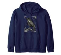 Midnight Watch The Ravens Perch Zip Hoodie