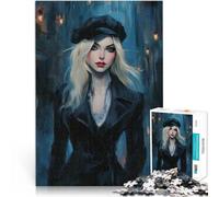 Midnight Whisper1000 Piece Jigsaw Puzzle for Adults Toys Educational Games Stress Relieving Artists Collection, Fine Art 38x26cm