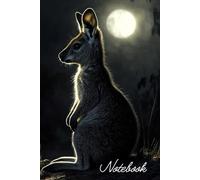 Midnight Wings | Wallaby Lined Notebook