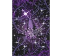 Midnight Witch - Floral Hat: Dot Grid Notebook Bullet Journal: Part of The Rebel Coven Range