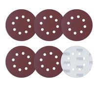 MIDO Professioanl Abrasive 125 mm Sanding Discs 110 PCS Sandpaper 5 Inch 8 Hole Sanding Pads 600 Grit Sanding Disc Hook and Loop Round Orbital Sander Pads for Sanding
