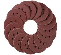 MIDO Professioanl Abrasive 80 PCS 125mm Sanding Discs Orbital Sander Discs Hook and Loop Sanding Pads for Random Orbital Sander, 10 x 40 60 80 120 180 240 320 400 Mixed Grits Sanding Discs