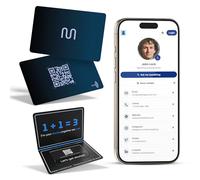 MiDoble Digital Business Card - Tap to Share - AI Assistant - Networking Powered by AI - Connect With People - Tap NFC or Scan QR - iPhone & Android