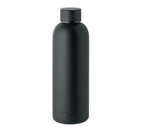 MidOcean Athena Double Wall 500ml Bottle - Black - One Size - Black
