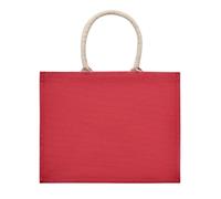 MidOcean Aura Jute Shopper Bag in Red MidOcean Red