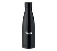 Midocean Belo Double Wall 500Ml Water Bottle Black (One Size)