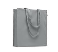 MidOcean Bente Organic Cotton Shopper Bag - Grey - Grey - One Size