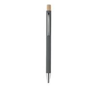 Midocean Bergamo Recycled Aluminium Ballpoint Pen Stone Grey (One Size)