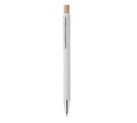 Midocean Bergamo Recycled Aluminium Ballpoint Pen White (One Size)