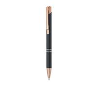 Midocean Bern Rose Recycled Aluminium Ballpoint Pen Black (One Size)