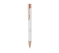 Midocean Bern Rose Recycled Aluminium Ballpoint Pen White (One Size)