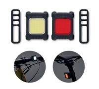 MidOcean Blight Front Bike Lights Set Pack of 2 in Black MidOcean Black