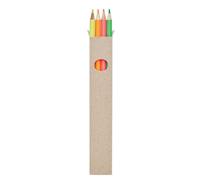 MidOcean Bowy Coloured Pencil (Pack of 4) MidOcean Multicolor