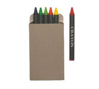 MidOcean Brabo Wax Based Crayon (Pack of 6) MidOcean Multicolor