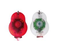 MidOcean Bylux Polypropylene Box Bike Light Pack of 2 in White MidOcean White