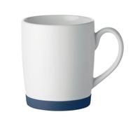 MidOcean Ceramic 300ml Mug - White/French Navy - One Size - White/French Navy - 100% Mixed