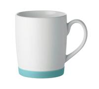 MidOcean Ceramic 300ml Mug - White/Petrol - One Size - White/Petrol - 100% Mixed