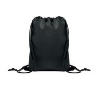 MidOcean Childrens/Kids Shoop Drawstring Bag - Black - One Size - Black
