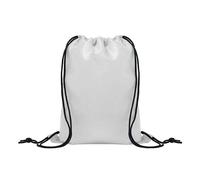 MidOcean Childrens/Kids Shoop Drawstring Bag - White - One Size - White