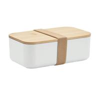 MidOcean Corn 1000ml Lunch Box - White - One Size - White - 100% Mixed