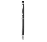 MidOcean Eduar Ballpoint Pen - Black - 17cm x 2.7cm - Black