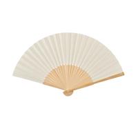 MidOcean Fanny Bamboo Handheld Fan in Beige MidOcean Beige