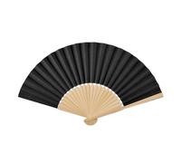 MidOcean Fanny Bamboo Handheld Fan in Black MidOcean Black