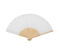 MidOcean Fanny Bamboo Handheld Fan in White MidOcean White