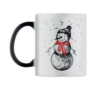 MidOcean Festimug Ceramic 300ml Mug - Black/Red - One Size - Black/Red