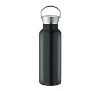MidOcean Florence Double-Walled 500ml Bottle - Black - One Size - Black