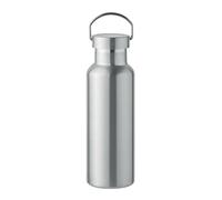 MidOcean Florence Double-Walled 500ml Bottle in Silver MidOcean Silver