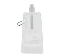 Midocean Gates Plain Foldable 480Ml Water Bottle White (One Size)