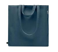 MidOcean GAVE Recycled Cotton Shopper Bag - Blue - Blue - One Size