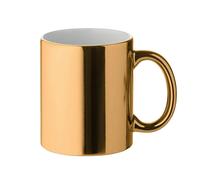 MidOcean Holly Metallic Ceramic 300ml Mug - Gold - One Size - Gold