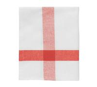 MidOcean Kitch Recycled Tea Towel - Red - One Size - Red - 50% Recycled Cotton/50% Recycled Polyester