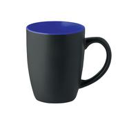 MidOcean Lim Two Tone Ceramic 0.29L Mug - Black/Royal Blue - One Size - Black/Royal Blue - 100% Mixed
